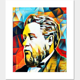 Charles Spurgeon Abstract Portrait | Charles Spurgeon Artwork 2 Posters and Art